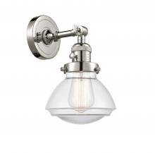 Innovations Lighting 203SW-PN-G322 - Olean - 1 Light - 7 inch - Polished Nickel - Adjustable Sconce