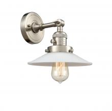 Innovations Lighting 203SW-SN-G1-LED - Halophane - 1 Light - 9 inch - Brushed Satin Nickel - Sconce