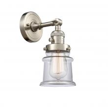 Innovations Lighting 203SW-SN-G182S - Canton - 1 Light - 5 inch - Brushed Satin Nickel - Adjustable Sconce