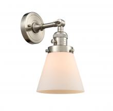 Innovations Lighting 203SW-SN-G61 - Cone - 1 Light - 6 inch - Brushed Satin Nickel - Adjustable Sconce