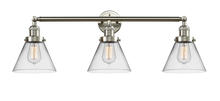 Innovations Lighting 205-SN-G42 - Cone - 3 Light - 32 inch - Brushed Satin Nickel - Bath Vanity Light