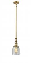 Innovations Lighting 206-BB-G54 - Bell - 1 Light - 5 inch - Brushed Brass - Stem Hung - Adjustable Mini Pendant