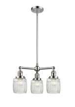 Innovations Lighting 207-PC-G302 - Colton - 3 Light - 18 inch - Polished Chrome - Stem Hung - Chandelier