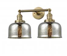 Innovations Lighting 208-BB-G78-LED - Bell - 2 Light - 19 inch - Brushed Brass - Bath Vanity Light