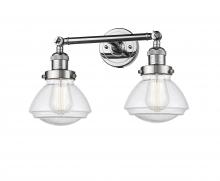 Innovations Lighting 208-PC-G324 - Olean - 2 Light - 17 inch - Polished Chrome - Adjustable Bath Vanity Light