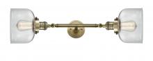 Innovations Lighting 208L-AB-G72 - Bell - 2 Light - 8 inch - Antique Brass - Adjustable Bath Vanity Light