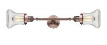 Innovations Lighting 208L-AC-G192 - Bellmont - 2 Light - 6 inch - Antique Copper - Adjustable Bath Vanity Light