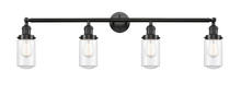 Innovations Lighting 215-OB-G312 - Dover - 4 Light - 43 inch - Oil Rubbed Bronze - Bath Vanity Light