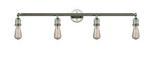 Innovations Lighting 215-PN - Bare Bulb - 4 Light - 42 inch - Polished Nickel - Bath Vanity Light