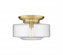 Innovations Lighting 221-1F-SG-G694-16 - Bridgeton - 1 Light - 16 inch - Satin Gold - Flush Mount