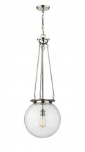 Innovations Lighting 221-1P-PN-G204-14 - Beacon - 1 Light - 14 inch - Polished Nickel - Chain Hung - Pendant