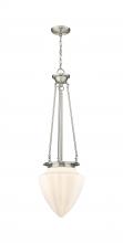 Innovations Lighting 221-1P-SN-G661-12 - Beacon - 1 Light - 14 inch - Satin Nickel - Chain Hung - Pendant