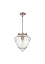 Innovations Lighting 221-1S-AC-G664-12 - Beacon - 1 Light - 16 inch - Antique Copper - Stem Hung - Pendant