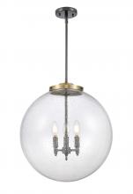 Innovations Lighting 221-3S-BAB-G204-18 - Beacon - 3 Light - 18 inch - Black Antique Brass - Cord hung - Pendant