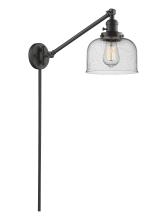 Innovations Lighting 237-OB-G74 - Bell - 1 Light - 8 inch - Oil Rubbed Bronze -Adjustable Swing Arm