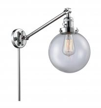 Innovations Lighting 237-PC-G202-8 - Beacon - 1 Light - 8 inch - Polished Chrome -Adjustable Swing Arm