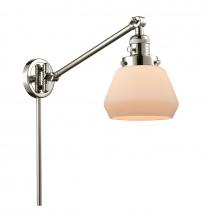 Innovations Lighting 237-PN-G171 - Fulton - 1 Light - 8 inch - Polished Nickel -Adjustable Swing Arm