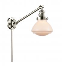 Innovations Lighting 237-PN-G321 - Olean - 1 Light - 9 inch - Polished Nickel - Swing Arm