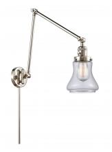 Innovations Lighting 238-PN-G192 - Bellmont - 1 Light - 8 inch - Polished Nickel - Swing Arm