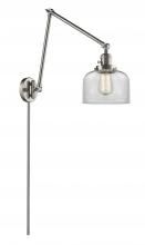 Innovations Lighting 238-SN-G72-LED - Bell - 1 Light - 8 inch - Brushed Satin Nickel -Adjustable Swing Arm
