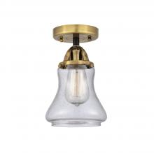 Innovations Lighting 288-1C-BAB-G194 - Bellmont - 1 Light - 6 inch - Black Antique Brass - Semi-Flush Mount
