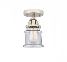 Innovations Lighting 288-1C-PN-G182S - Canton - 1 Light - 5 inch - Polished Nickel - Semi-Flush Mount