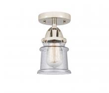 Innovations Lighting 288-1C-PN-G184S - Canton - 1 Light - 5 inch - Polished Nickel - Semi-Flush Mount