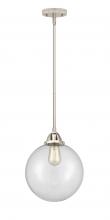 Innovations Lighting 288-1S-PN-G202-10 - Beacon - 1 Light - 10 inch - Polished Nickel - Cord hung - Mini Pendant