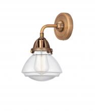 Innovations Lighting 288-1W-AC-G322 - Olean - 1 Light - 7 inch - Antique Copper - Sconce