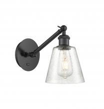 Innovations Lighting 317-1W-BK-G454 - Caton - 1 Light - 5 inch - Matte Black - Sconce