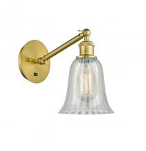 Innovations Lighting 317-1W-SG-G2811 - Hanover - 1 Light - 6 inch - Satin Gold - Sconce