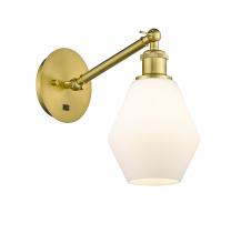 Innovations Lighting 317-1W-SG-G651-6 - Cindyrella - 1 Light - 6 inch - Satin Gold - Adjustable Sconce