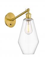Innovations Lighting 317-1W-SG-G652-7 - Cindyrella - 1 Light - 7 inch - Satin Gold - Adjustable Sconce