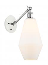 Innovations Lighting 317-1W-WPC-G651-7 - Cindyrella - 1 Light - 7 inch - White Polished Chrome - Adjustable Sconce