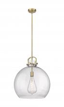 Innovations Lighting 410-1SL-BB-G410-18SDY - Newton Sphere - 1 Light - 18 inch - Brushed Brass - Pendant