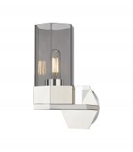 Innovations Lighting 427-1W-PN-G427-9SM - Claverack - 1 Light - 6 inch - Polished Nickel - Sconce