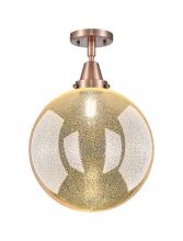 Innovations Lighting 447-1C-AC-G208-12 - Beacon - 1 Light - 12 inch - Antique Copper - Semi-Flush Mount