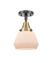 Innovations Lighting 447-1C-BAB-G171 - Fulton - 1 Light - 7 inch - Black Antique Brass - Flush Mount