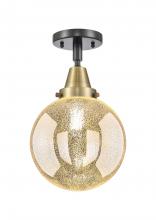 Innovations Lighting 447-1C-BAB-G208-8 - Beacon - 1 Light - 8 inch - Black Antique Brass - Semi-Flush Mount