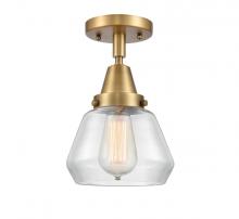 Innovations Lighting 447-1C-BB-G172 - Fulton - 1 Light - 7 inch - Brushed Brass - Flush Mount