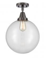 Innovations Lighting 447-1C-OB-G202-12-LED - Beacon - 1 Light - 12 inch - Oil Rubbed Bronze - Flush Mount