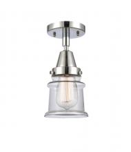 Innovations Lighting 447-1C-PC-G182S - Canton - 1 Light - 6 inch - Polished Chrome - Flush Mount