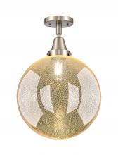 Innovations Lighting 447-1C-SN-G208-12 - Beacon - 1 Light - 12 inch - Brushed Satin Nickel - Semi-Flush Mount