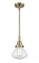 Innovations Lighting 447-1S-AB-G324 - Olean - 1 Light - 7 inch - Antique Brass - Mini Pendant