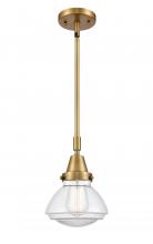 Innovations Lighting 447-1S-BB-G322 - Olean - 1 Light - 7 inch - Brushed Brass - Mini Pendant