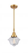 Innovations Lighting 447-1S-SG-G532 - Oxford - 1 Light - 8 inch - Satin Gold - Mini Pendant