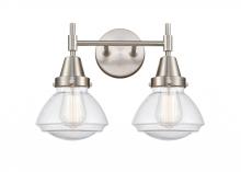 Innovations Lighting 447-2W-SN-G324 - Olean - 2 Light - 16 inch - Satin Nickel - Bath Vanity Light