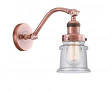 Innovations Lighting 515-1W-AC-G184S - Canton - 1 Light - 7 inch - Antique Copper - Adjustable Sconce