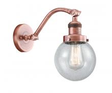 Innovations Lighting 515-1W-AC-G204-6 - Beacon - 1 Light - 6 inch - Antique Copper - Adjustable Sconce