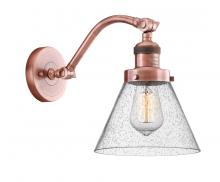Innovations Lighting 515-1W-AC-G44 - Cone - 1 Light - 8 inch - Antique Copper - Adjustable Sconce